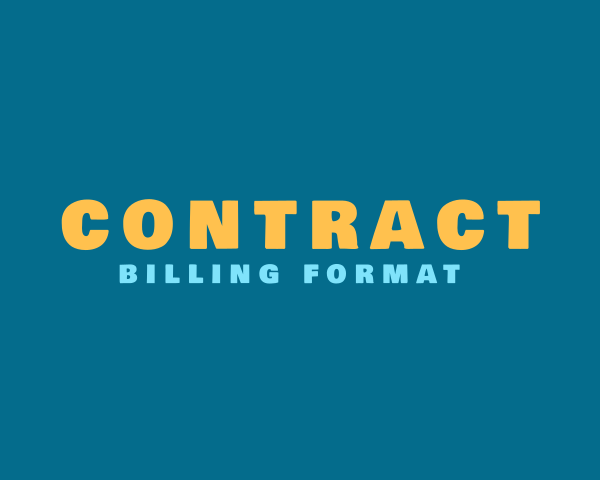 CONTRACTOR FORMAT