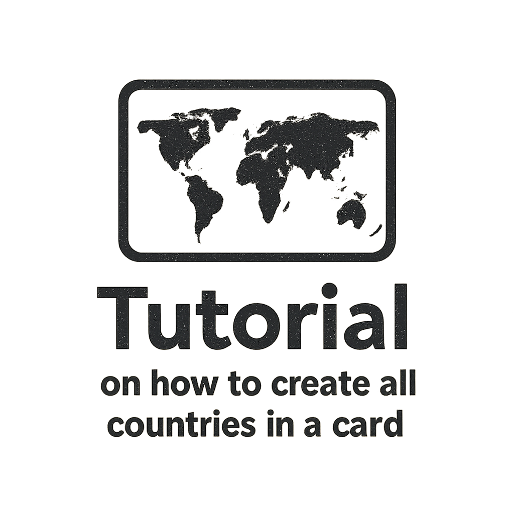 TUTORIAL ON HOW TO CREATE ALL COUNTRIES ID CARD